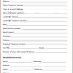 Tenant Credit Check Consent Form