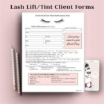 Eyelash Lift And Tint Consent Form