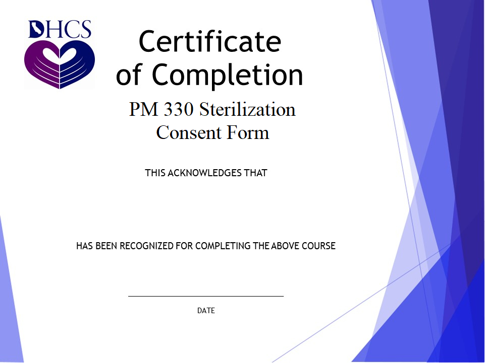 Pm 330 Consent Form