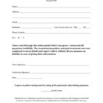 Printable Microblading Consent And Release Form