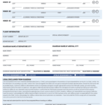 Unaccompanied Minor Travel Consent Form