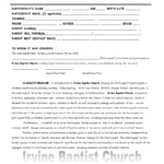 Parental Consent And Liability Release Form