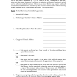 Tennessee Parental Consent Form