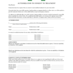 Parental Consent For Therapy Form