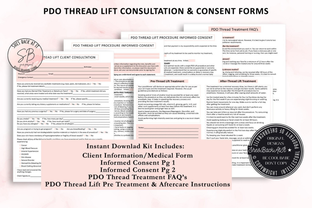 Pdo Threads Consent Form