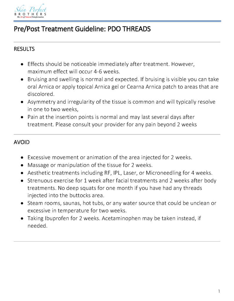 Pdo Threads Consent Form