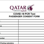 Qatar Airways Covid Consent Form