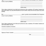 Printable Social Media Consent Form Template