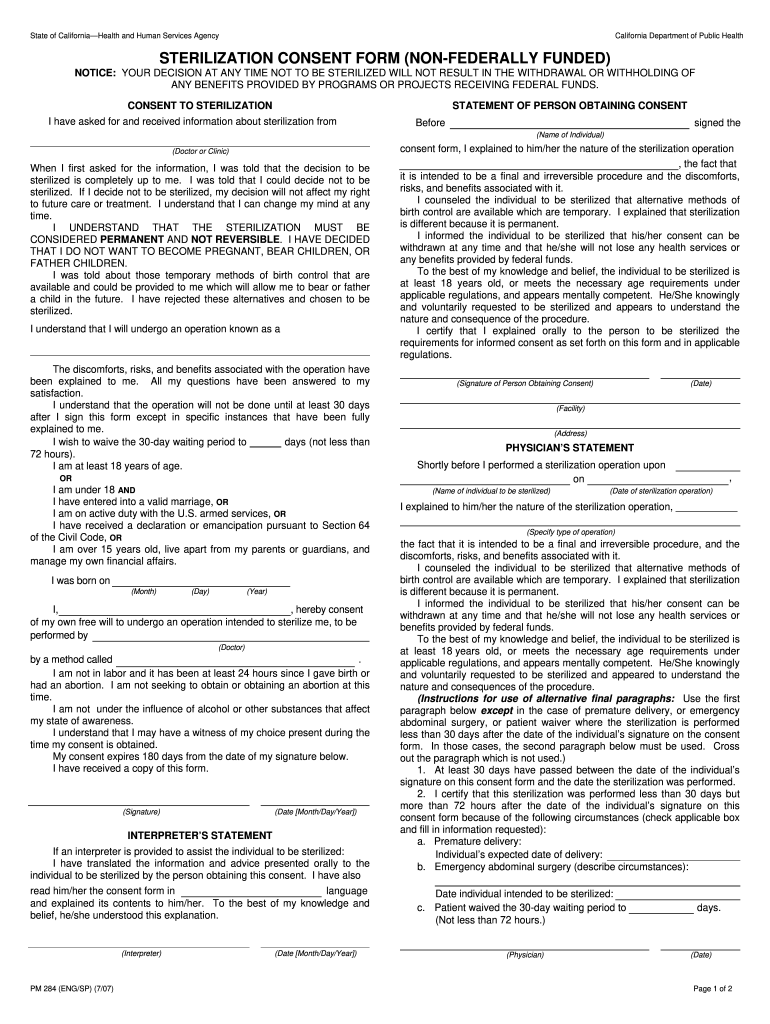 Pm 330 Consent Form