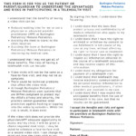 Zoom Telehealth Consent Form