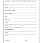 Tenant Credit Check Consent Form