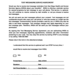 Sms Text Message Consent Form