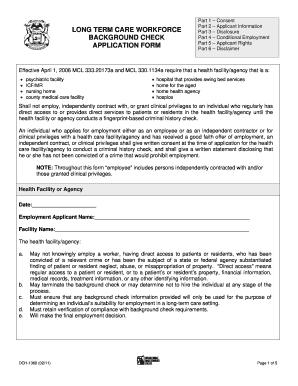 Michigan Workforce Background Check Consent And Disclosure Form