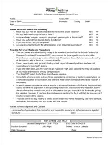 Shoprite Vaccine Consent Form