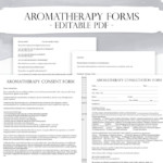 Aromatherapy Consent Form