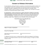 Family Therapy Consent Form