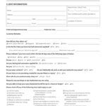 Lash Extension Consent Form Template