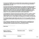 Contrast Consent Form