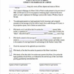 Bahai Marriage Consent Form