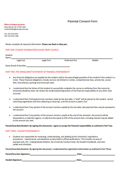 Formal Consent Form