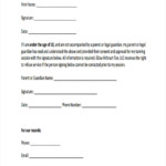 Customer Consent Form Template