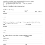 Sample Consent To Release Information Form