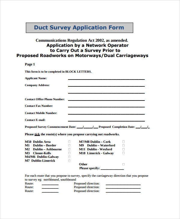 Consent Form For Survey
