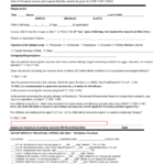 Influenza Vaccine Informed Consent Form