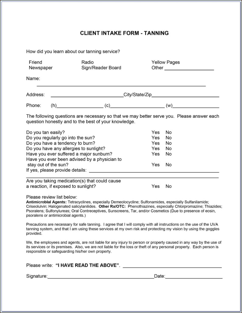 Generic Chemical Peel Consent Form
