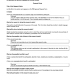 Irb Approved Consent Form