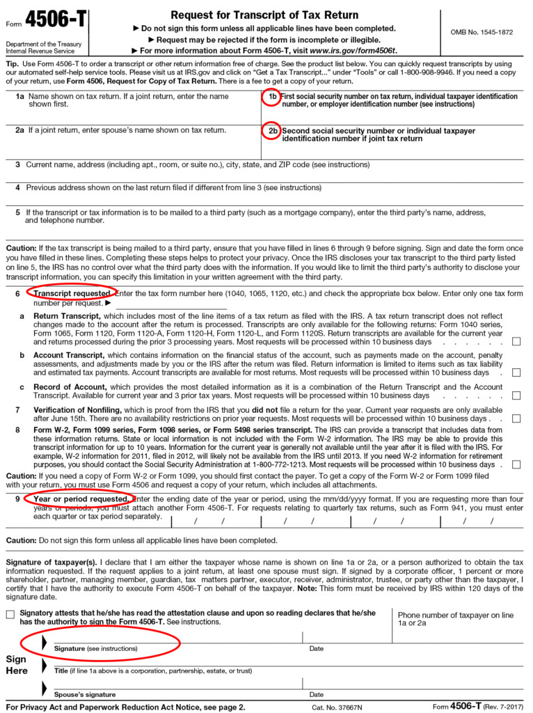 What Is A Irs Consent Form 4506-t