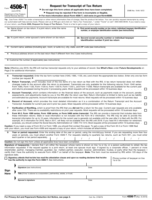 What Is A Irs Consent Form 4506-t