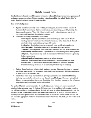 Kybella Consent Form Pdf