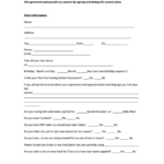 Lash Extension Consent Form Template