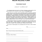 Church Live Streaming Consent Form