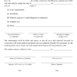 Blank Medical Consent Form