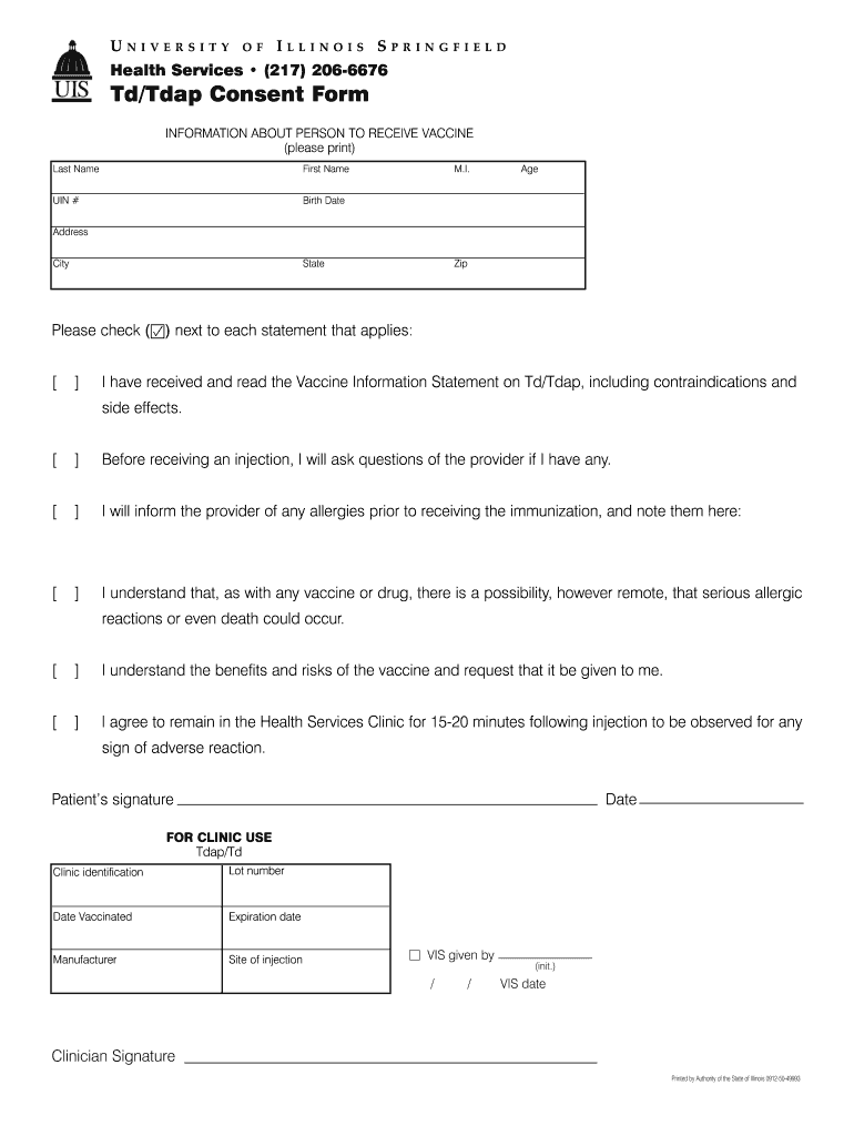 Nyc Vaccine Consent Form