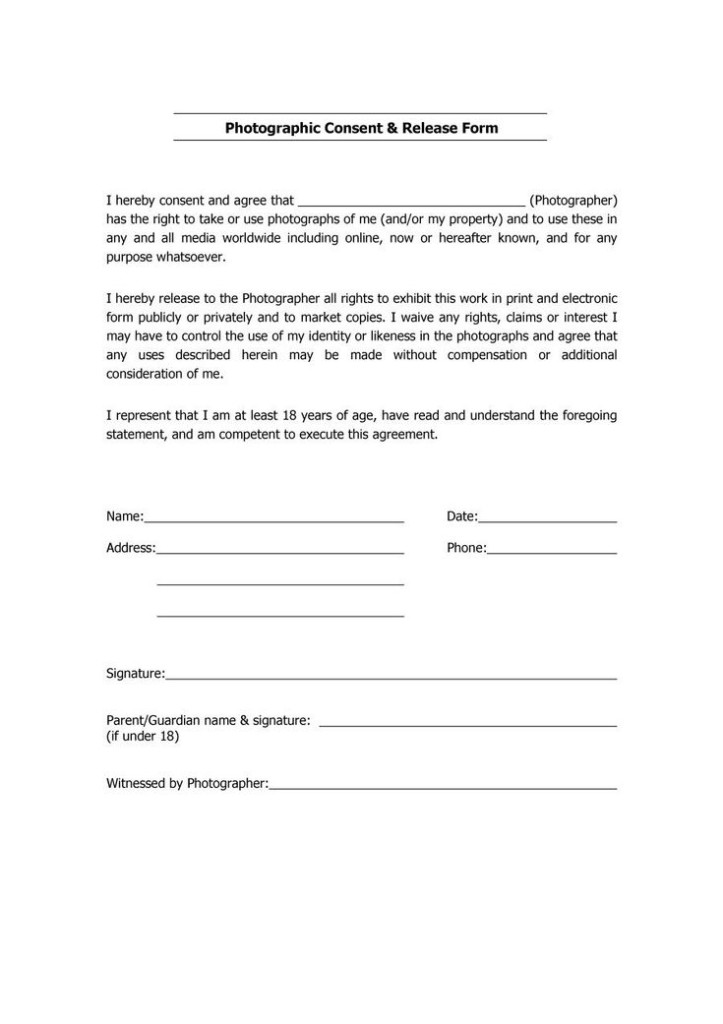 Google Form Consent Form Template