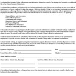 Disa Background Screening Consent Form