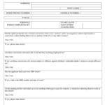 Dbs Check Consent Form