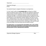 Cell Phone Consent Form