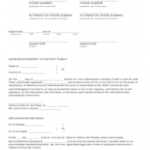 Minor Travel Consent Form In English And Spanish
